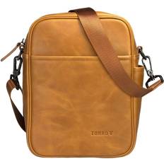 Torro Leather Crossbody Bag - Tan