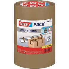 TESA ULTRA STRONG 51124-00008-01 Packaging tape tesapack Brown (L x W) 66 m x 50 mm 3 pc(s)