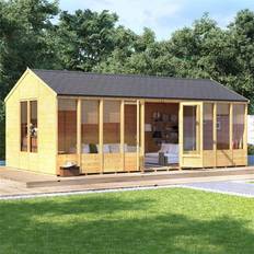 Sheds on sale BillyOh 20x10 Petra Tongue and Groove Reverse Summerhouse -PT (Building Area )