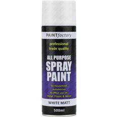 Rapide White Matt Spray Paint 400ml All Purpose
