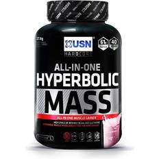Strawberry Creatine USN Hyperbolic Mass High Protein Creatine Carbohydrates All In One Gainer 2kg
