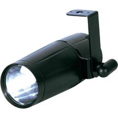 ADJ LED-Pinspot pin LEDs: 3 W Black Spotlight