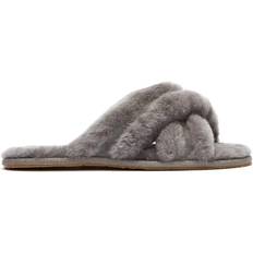 Sheepskin Slippers & Sandals UGG Scuffita - Charcoal