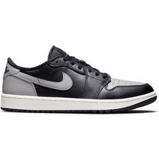39 ½ - Unisex Golf Shoes Nike Air Jordan 1 Low G - Black/Medium Grey/Sail