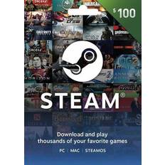 Steam card Steam Gift Card 100 USD