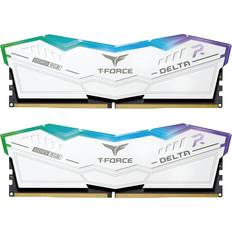 TeamGroup DDR5 RAM Memory TeamGroup T-Force Delta RGB White DDR5 7200MHz 2x16GB (FF4D532G7200HC34ADC01)