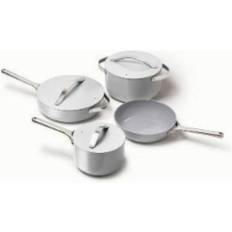 Caraway Ceramic Nonstick Cookware Set with lid 7 Parts
