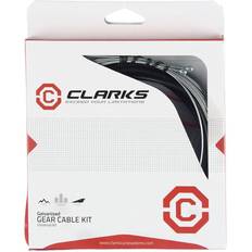 Clarks Pedals Clarks Galvanised MTB Hybrid Gear Cable Kit carded