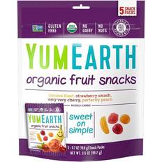 YumEarth Organic Fruit Snacks Banana Cherry Peach Strawberry 5