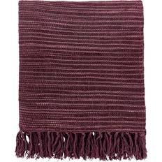 Morris & Co Seasons May Woven Blankets Purple