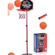 Red Basketball Stands Atlasonix Toddler Stand