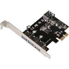 PCIe x1 Controller Cards MicroConnect MC-USB3.0-F2B2-V2