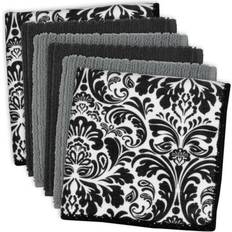 Zingz & Thingz DII Cleaning Collection Kitchen Towel Black