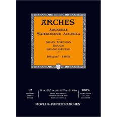 Arches Akvarelblok Rough 300g A4 12 sheets