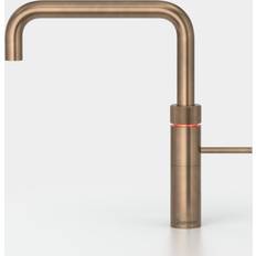 Quooker Instant Hot Water Kitchen Taps Quooker PRO3 B Fusion Square PTN(3FSPTN) Patinated Brass