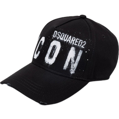 DSquared2 Men Headgear DSquared2 Icon Logo Cap - Black