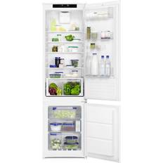Built in fridge freezer 70 30 frost free Zanussi ZNTN19ES1 Frost White