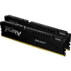 64 GB RAM Memory Kingston Fury Beast Black DDR5 6000MHz 2x32GB (KF560C36BBEK2-64)