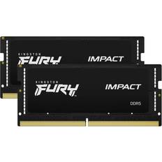 64 GB - SO-DIMM DDR5 RAM Memory Kingston FURY Impact SO-DIMM DDR5 5600MHz 2x32GB (KF556S40IBK2-64)
