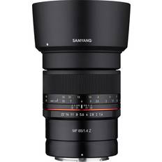 Samyang 85mm F1.4 Weather Sealed High Speed Telepoto Lens for Nikon Z