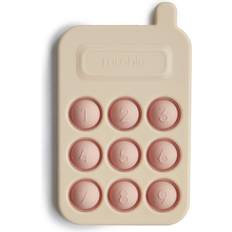 Mushie Phone Press Toy (Blush)