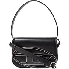 Black - Leather Handbags Diesel 1DR Iconic Shoulder Bag - Black