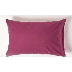 Homescapes Standard Thread Count Pillow Case Purple
