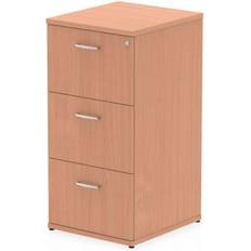 Brown Desktop Organizers & Storage Impulse 3 Drawer Filing Cabinet