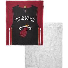 NBA The Northwest Miami Heat Personalized Silk Touch Sherpa Blankets Multicolour