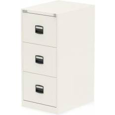 Bisley Qube 3 Drawer Filing Cabinet White
