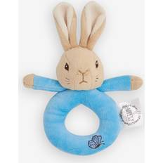 Rattles Rainbow Beatrix Potter Peter Rabbit/Flopsy Bunny Ring Rattle Kid Plush Soft Toy Blue