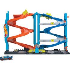 Toy Vehicles Hot Wheels City Transforming Race Tower