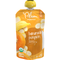 Plum Organics Banana & Pumpkin Baby Food 113g
