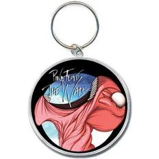 Pink Keychains Pink Floyd Keyring Schlüsselanhänger Eat Head Logo in Size eat head
