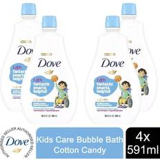 Cotton Baby Skin Dove Kids Care Bubble Bath Cotton Candy Hypoallergenic For Delicate Skin,2X591Ml