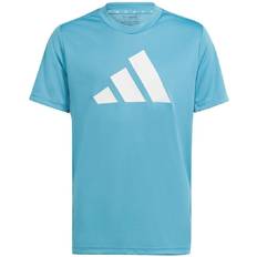Turquoise T-shirts Children's Clothing adidas Train Essentials Aeroready Logo Regularfit Tshirt