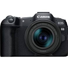 Canon Full Frame (35mm) - Secure Digital (SD) Mirrorless Cameras Canon EOS R8 + RF 24-50mm F4.5-6.3 IS STM