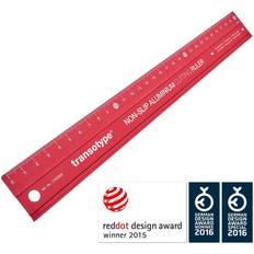 Red Rulers Transotype 17506006 Cutting ruler