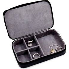 Men Jewellery Boxes Bey-Berk Multi Compartment Jewelry Box