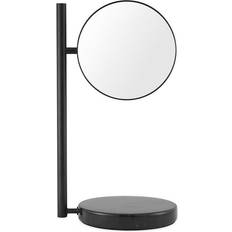 Black Table Mirrors Normann Copenhagen Pose Table Mirror 21x39cm