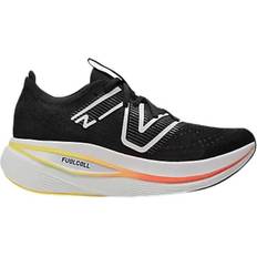 New Balance Slip-On Shoes New Balance FuelCell SuperComp M - Black with Black Metallic and Neon Dragonfly