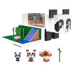 Minecraft Mob Head Minis Panda Playhouse Set And Figures