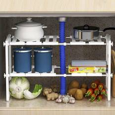 Shower Caddies Addis Sink Adjustable Kitchen Shelf Unit