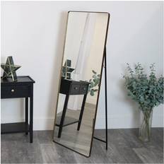 Gold Mirrors Melody Maison Gold Free Standing Cheval Floor Mirror 60x155cm