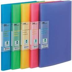 Pentel Recycology A4 Vivid Display Book 30 Pocket Assorted 5-pack