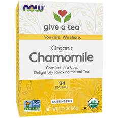 Now Foods Chamomile Tea Organic 36g 24pcs