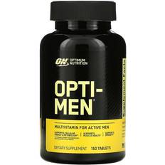 L-Leucine Vitamins & Minerals Optimum Nutrition Opti-Men 150 pcs