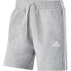 Adidas Cotton Shorts adidas Essentials French Terry 3-Stripes - Medium Grey Heather