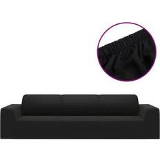 vidaXL 4-Seater Stretch Loose Sofa Cover White, Black, Beige, Grey