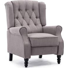 Linen Armchairs More4Homes Althorpe Wing Armchair 105cm